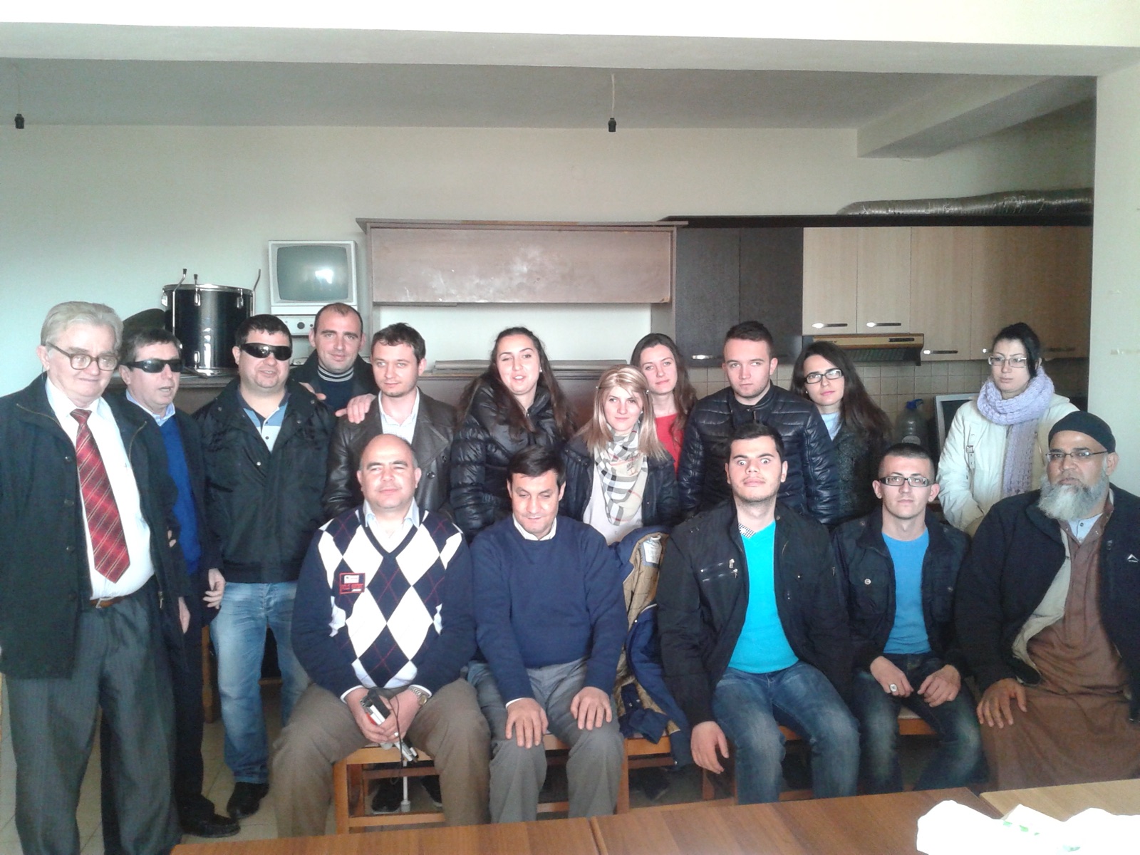 Meeting Visually Impaired Students in Albania (January 2014)